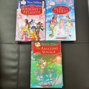 Set of 3 Stilton hard cover books